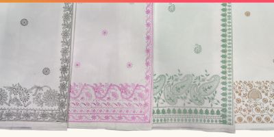 Organdie Cotton Saree 4 by Shree Suchitra